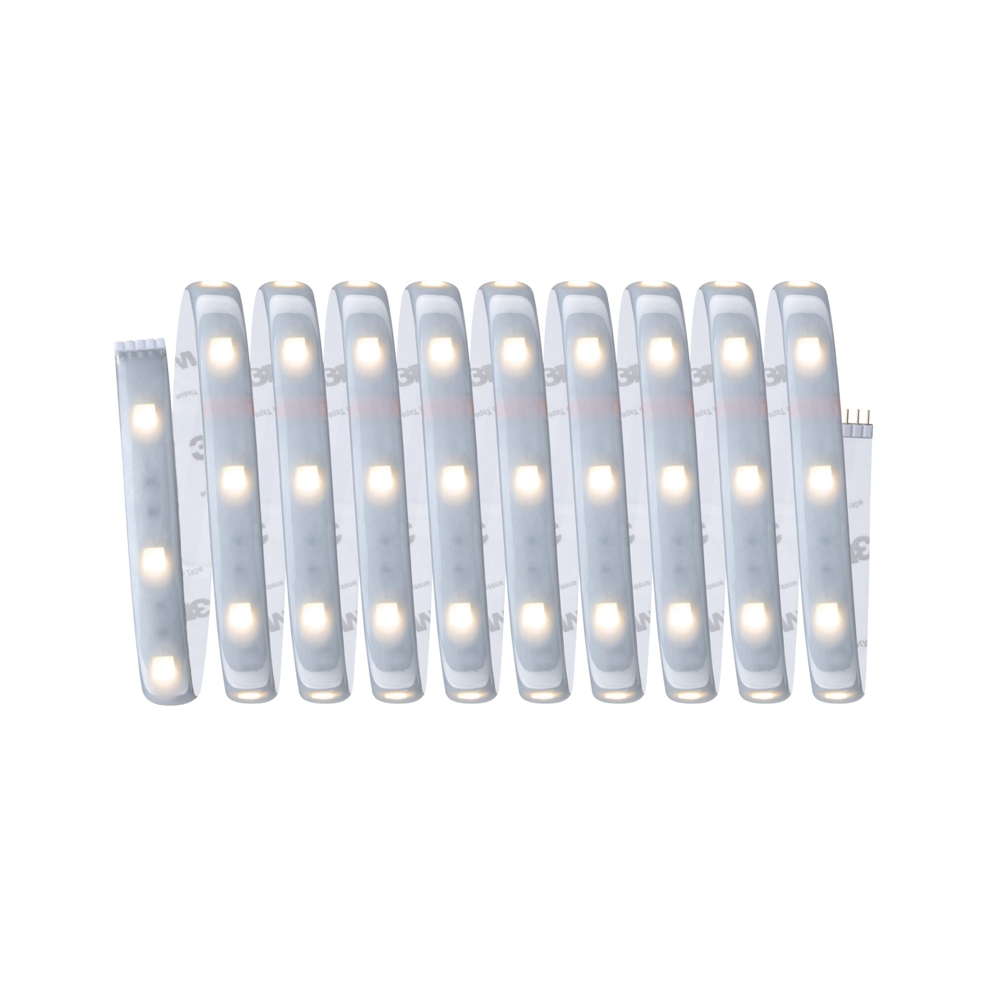 LED-Strip 'MaxLED 250 Zigbee 3.0 RGBW Basisset' 3 m 15 W beschichtet silber + product picture