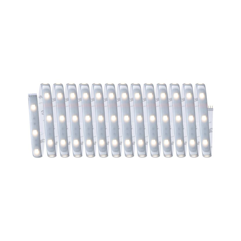 LED-Strip 'MaxLED 250 Zigbee 3.0 RGBW Basisset' 5 m 22 W beschichtet silber