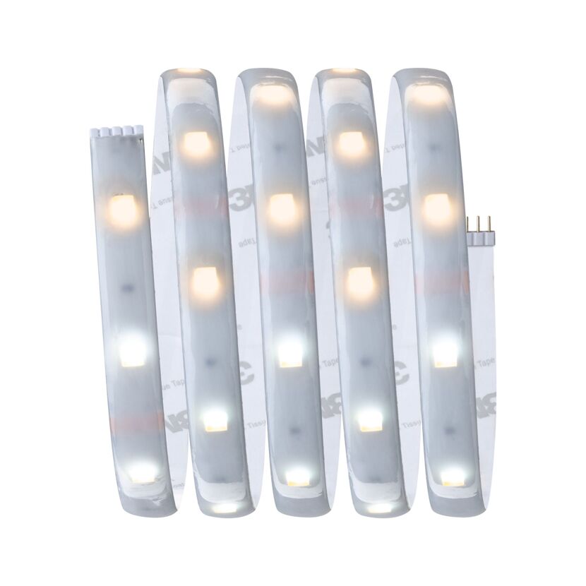 LED-Strip 'MaxLED 250 Zigbee 3.0 Tuneable White Basisset' 1,5 m 6 W beschichtet silber