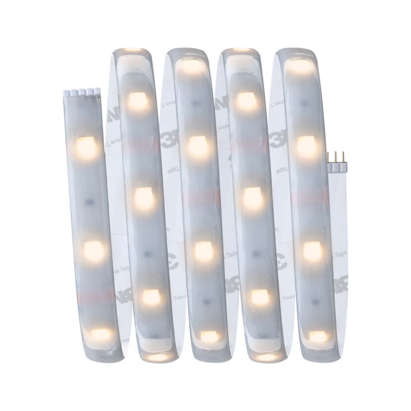 LED-Strip 'MaxLED 250 Zigbee 3.0 Tuneable White Basisset' 1,5 m 6 W beschichtet silber