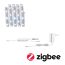 LED-Strip 'MaxLED 250 Zigbee 3.0 Tuneable White Basisset' 1,5 m 6 W beschichtet silber