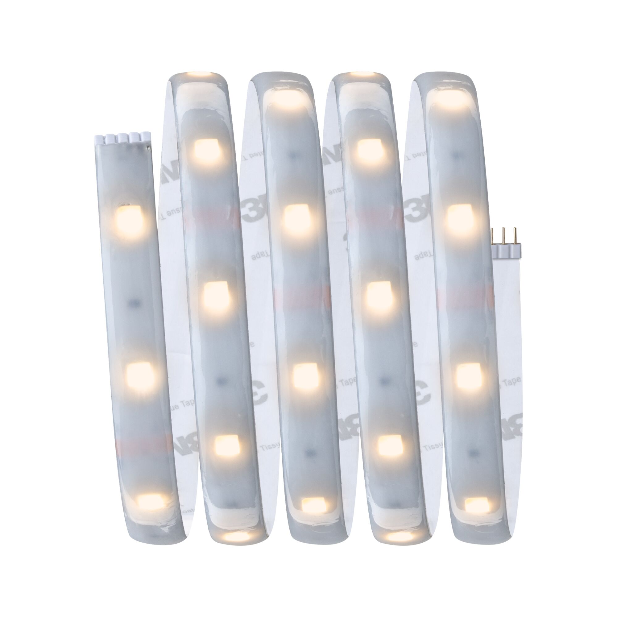 LED-Strip 'MaxLED 250 Zigbee 3.0 Tuneable White Basisset' 1,5 m 6 W beschichtet silber + product picture