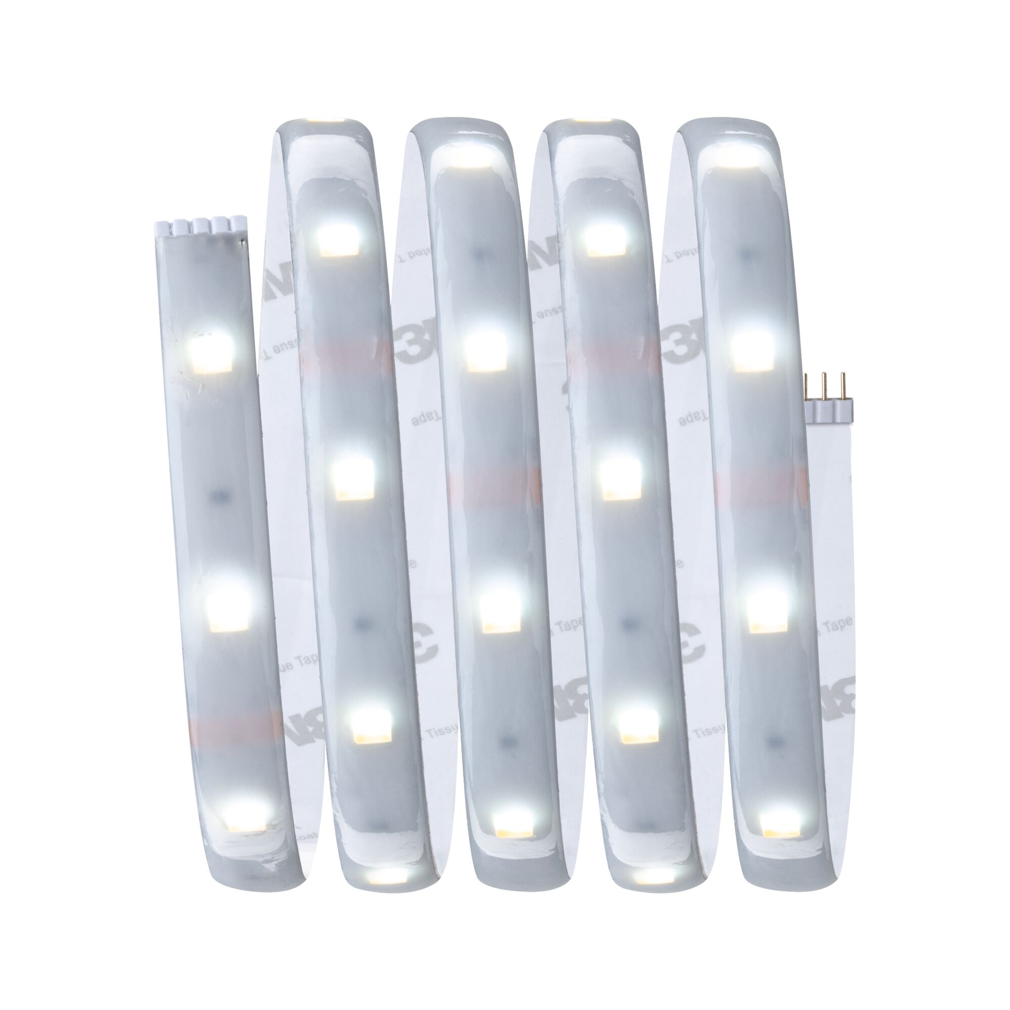 LED-Strip 'MaxLED 250 Zigbee 3.0 Tuneable White Basisset' 1,5 m 6 W beschichtet silber + product picture