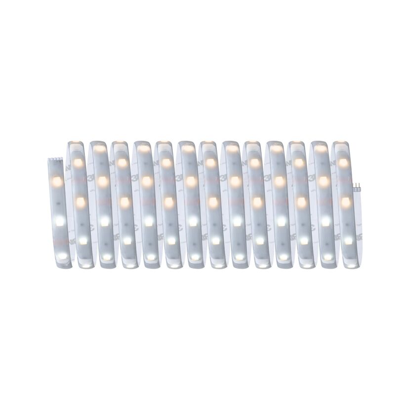 LED-Strip 'MaxLED 250 Zigbee 3.0 Tuneable White Basisset' 5 m 18 W beschichtet silber