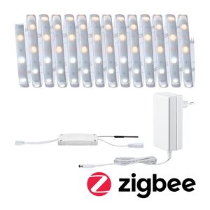 LED-Strip 'MaxLED 250 Zigbee 3.0 Tuneable White Basisset' 5 m 18 W beschichtet silber