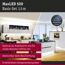 LED-Strip 'MaxLED 500 Zigbee 3.0 Tuneable White Basisset' 1,5 m 9 W beschichtet silber