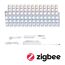 LED-Strip 'MaxLED 500 Zigbee 3.0 Tuneable White Basisset' 5 m 26 W beschichtet silber
