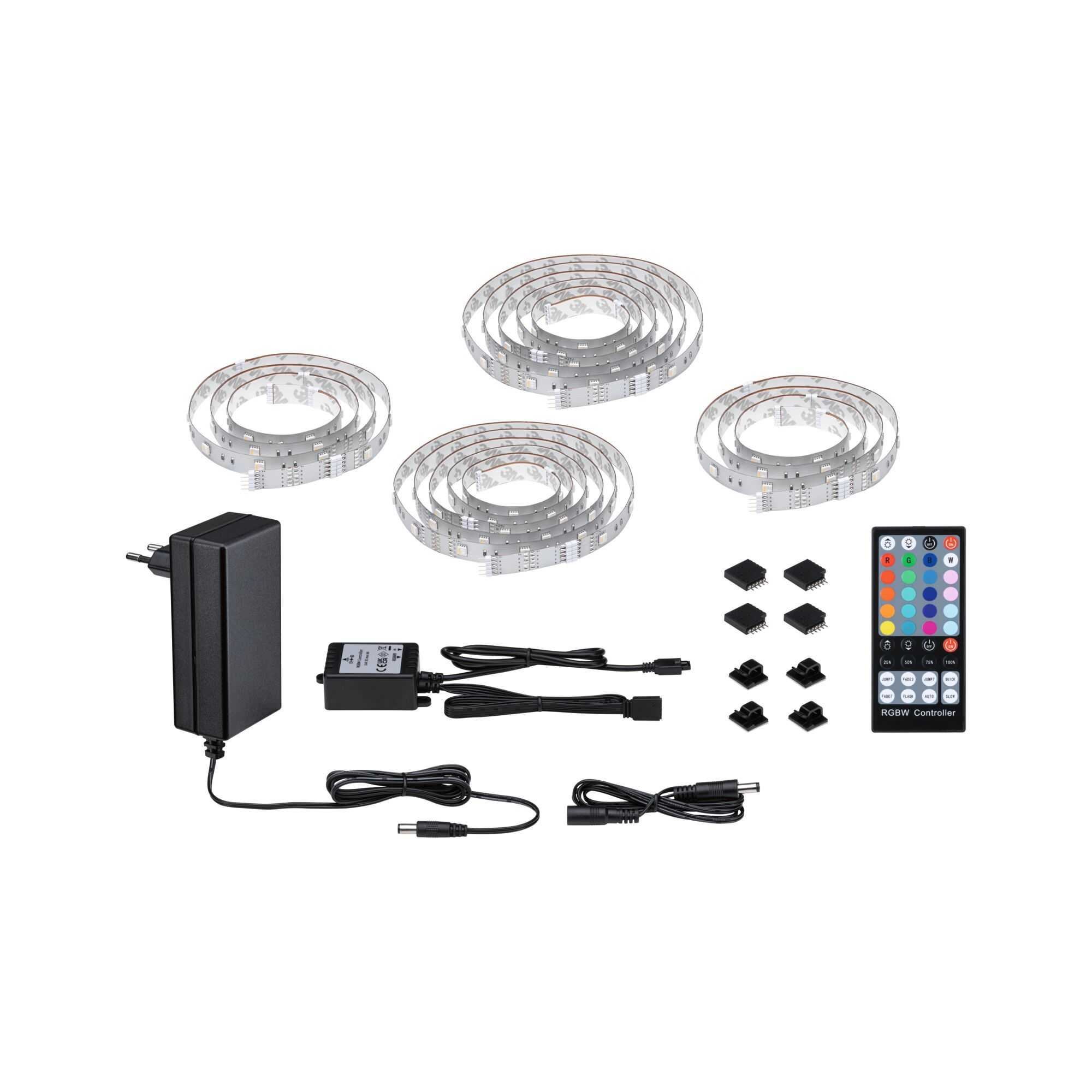 LED-Strip 'MaxLED 250 RGBW TV Comfort Basisset' 75 Zoll 25,5 W silber + product picture