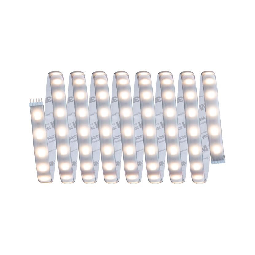 LED-Strip 'MaxLED 500 Zigbee 3.0 RGBW Basisset' 3 m 27 W beschichtet silber