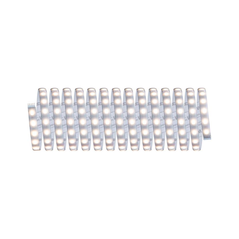 LED-Strip 'MaxLED 500 Zigbee 3.0 RGBW Basisset' 5 m 33 W beschichtet silber