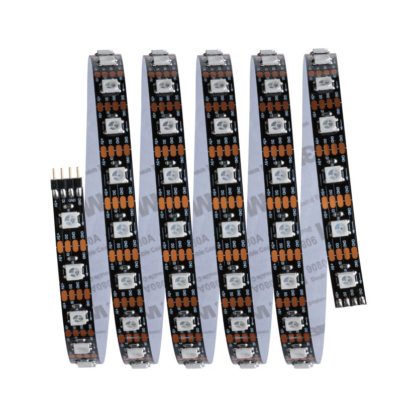 Gaminglicht 'EntertainLED Strip Set' 1,5 m 3 W schwarz