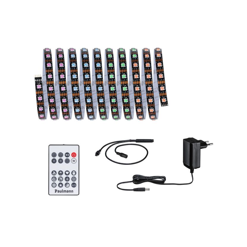 LED-Strip 'EntertainLED RGB+ Komplettset' 3 m 5 W schwarz