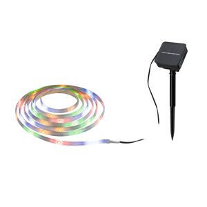 LED-Strip 'Solar RGB' 3 m, 0,3 W, inklusive Dämmerungssensor und Akku schwarz