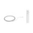 LED Strip 1 m 2 W inklusive Bewegungsmelder weiß