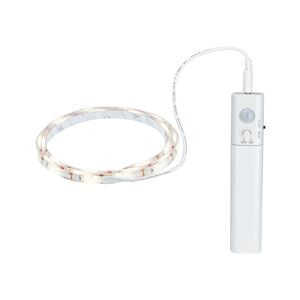 LED Strip 1 m 2 W inklusive Bewegungsmelder weiß