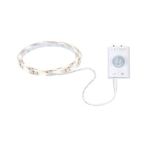 LED-Strip 1 m, 1,4 W, inklusive Bewegungsmelder- und Dämmerungssensor weiß