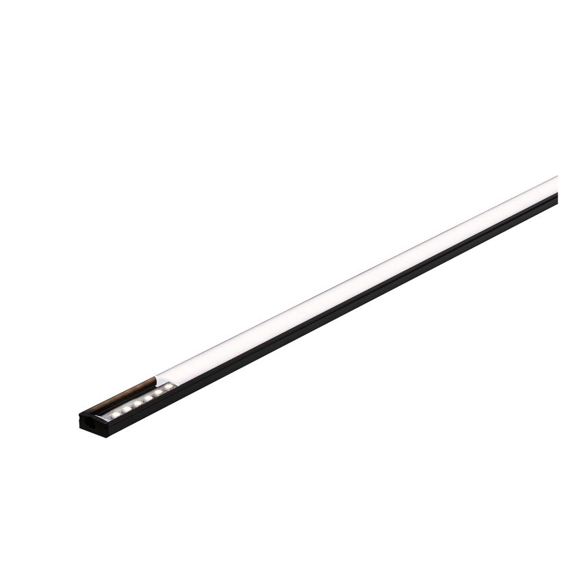 Schwarzes LED-Profil