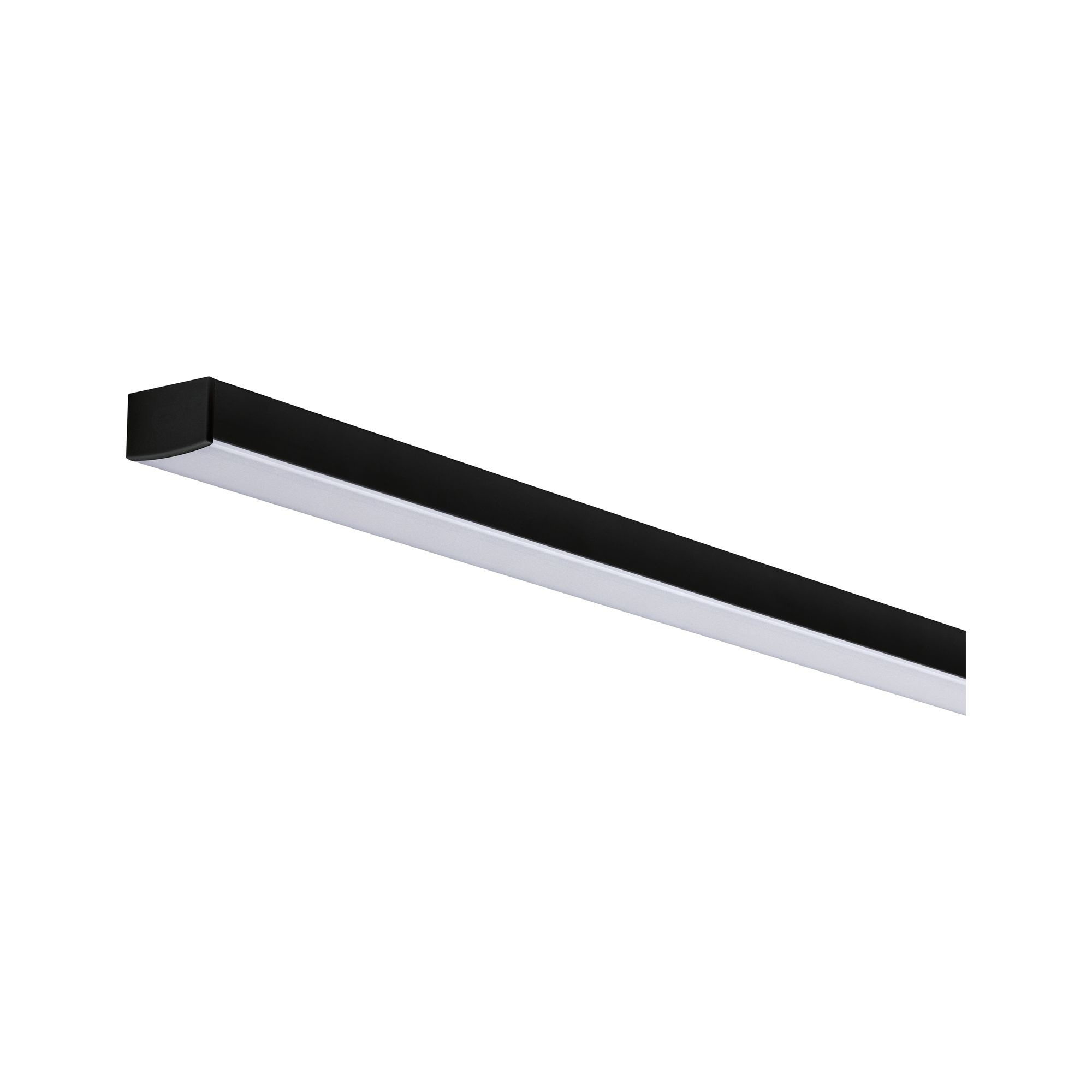 LED-Strip Profil 'Square' 2 m mit weißem Diffusor Aluminium + product picture