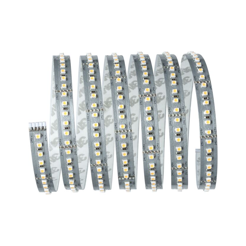 LED-Strip 'MaxLED 1000 Warmweiß' 2,5 m 29 W unbeschichtet silber