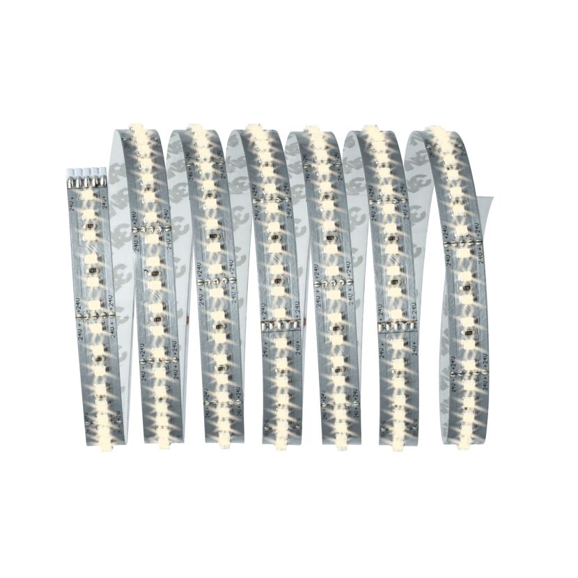 LED-Strip 'MaxLED 1000 Warmweiß' 2,5 m 29 W unbeschichtet silber
