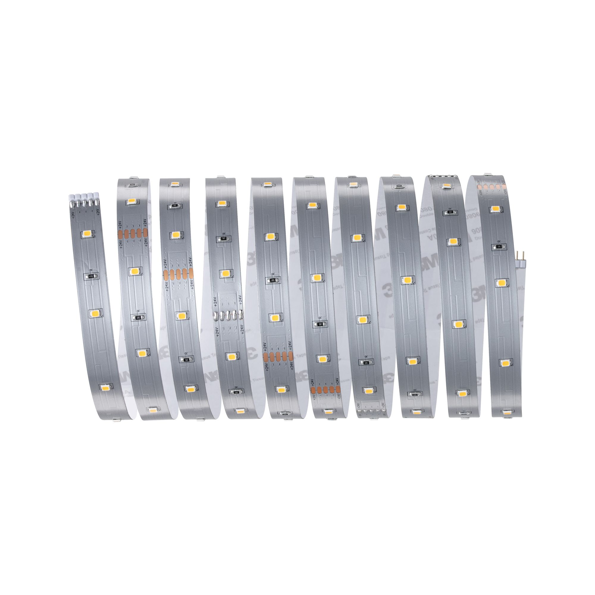 LED-Strip 'MaxLED 250 Warmweiß Basisset' 3 m 12 W unbeschichtet silber + product picture