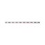 LED-Strip 'MaxLED 250 Warmweiß' 1 m 4 W unbeschichtet silber