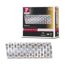 LED-Strip 'MaxLED 250 Warmweiß' 5 m 19 W unbeschichtet silber