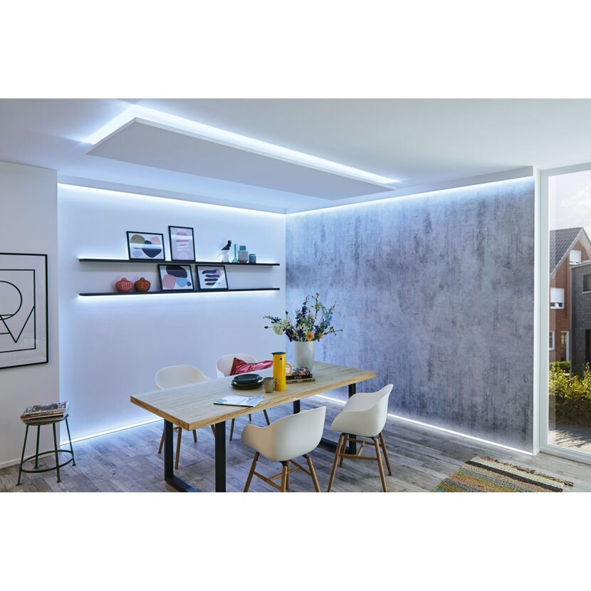 LED-Strip 'MaxLED 250 Daylight Basisset' 3 m 12 W unbeschichtet silber