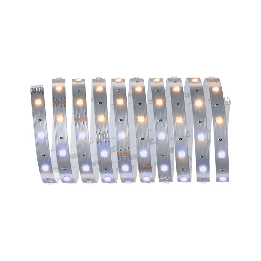 LED-Strip 'MaxLED 250 Tuneable White Basisset' 3 m 11 W unbeschichtet silber