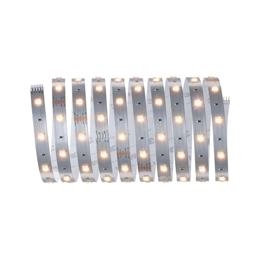 LED-Strip 'MaxLED 250 Tuneable White Basisset' 3 m 11 W unbeschichtet silber