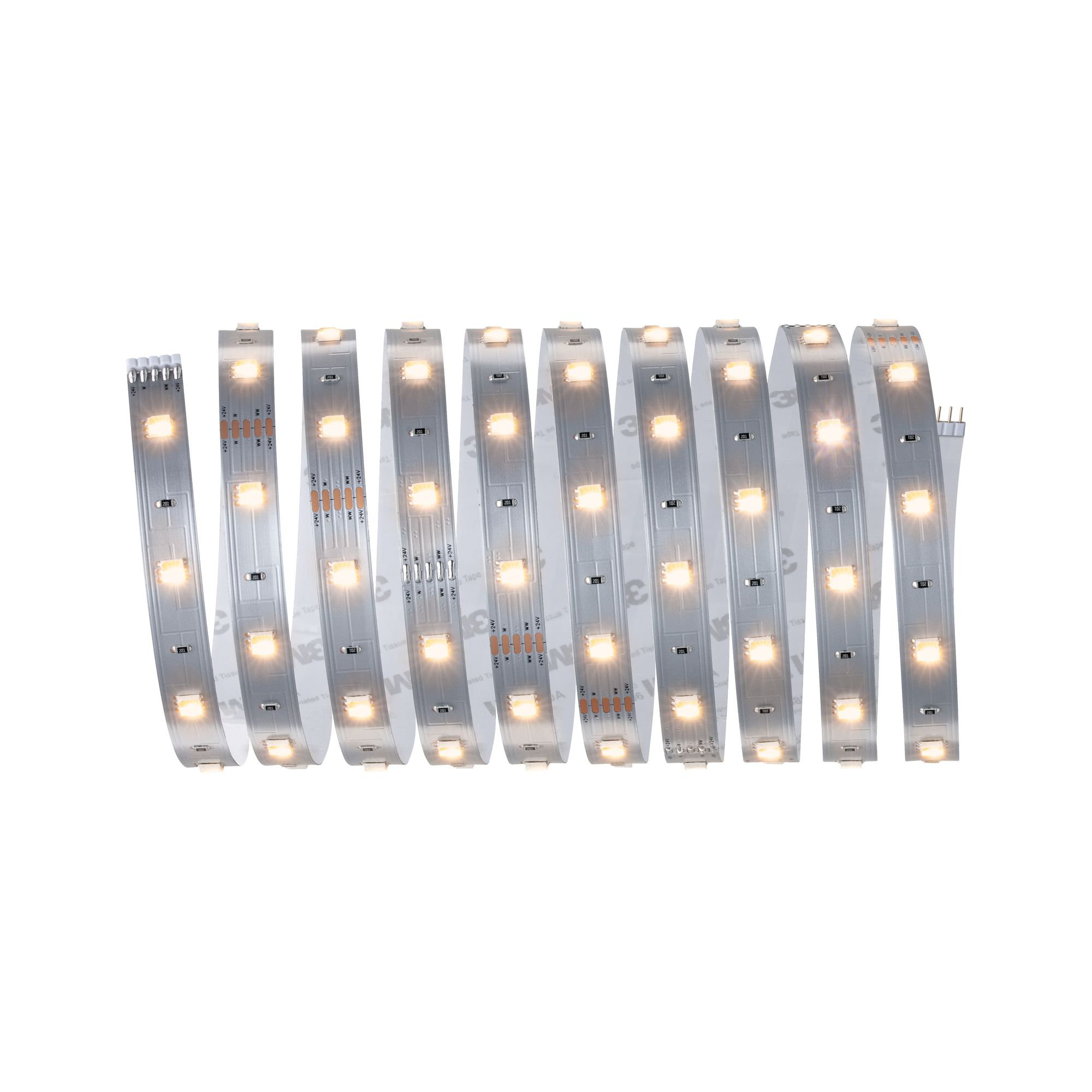 LED-Strip 'MaxLED 250 Tuneable White Basisset' 3 m 11 W unbeschichtet silber + product picture