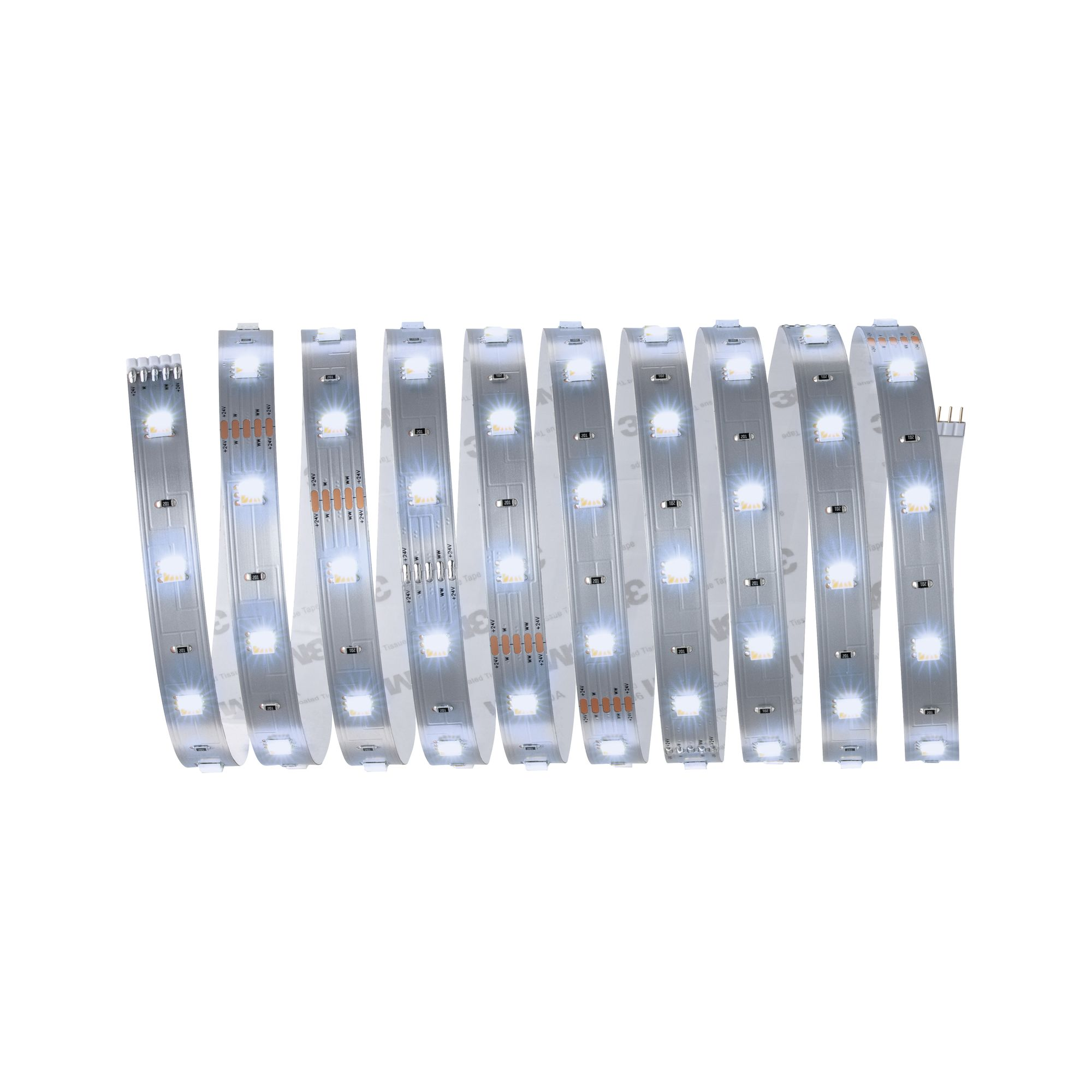 LED-Strip 'MaxLED 250 Tuneable White Basisset' 3 m 11 W unbeschichtet silber + product picture