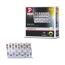LED-Strip 'MaxLED 250 Tuneable White' 2,5 m 9 W unbeschichtet silber