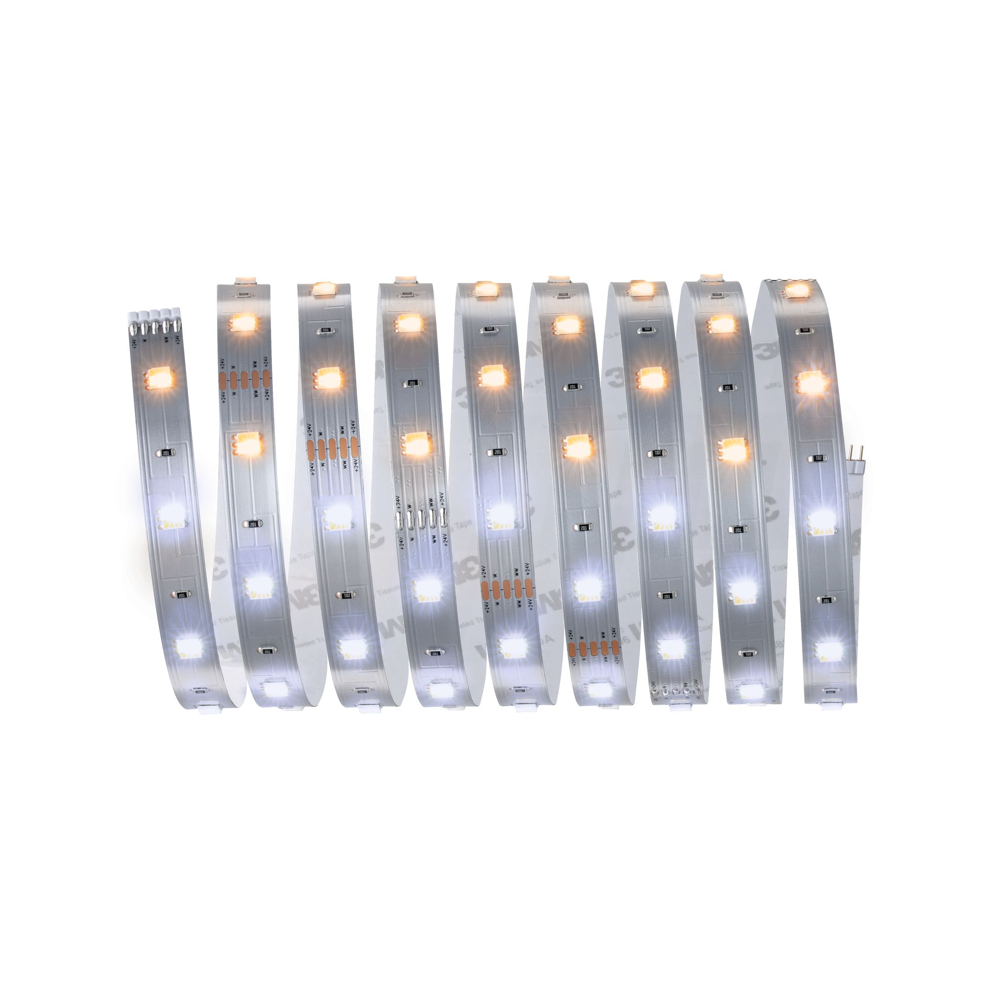 LED-Strip 'MaxLED 250 Tuneable White' 2,5 m 9 W unbeschichtet silber + product picture