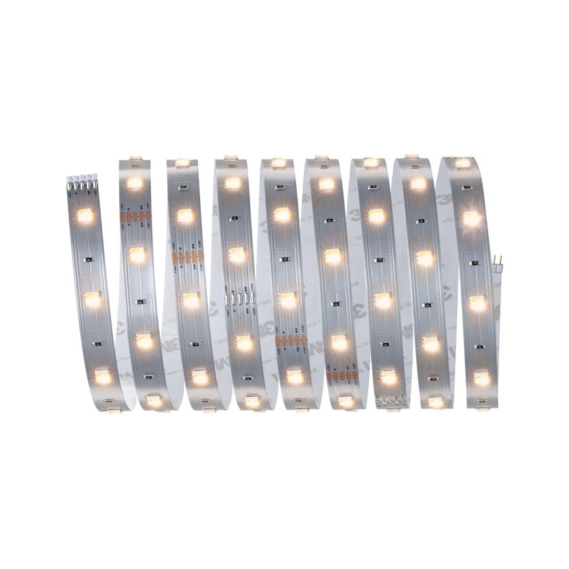 Aufgerolltes LED-Band mit Kontakten