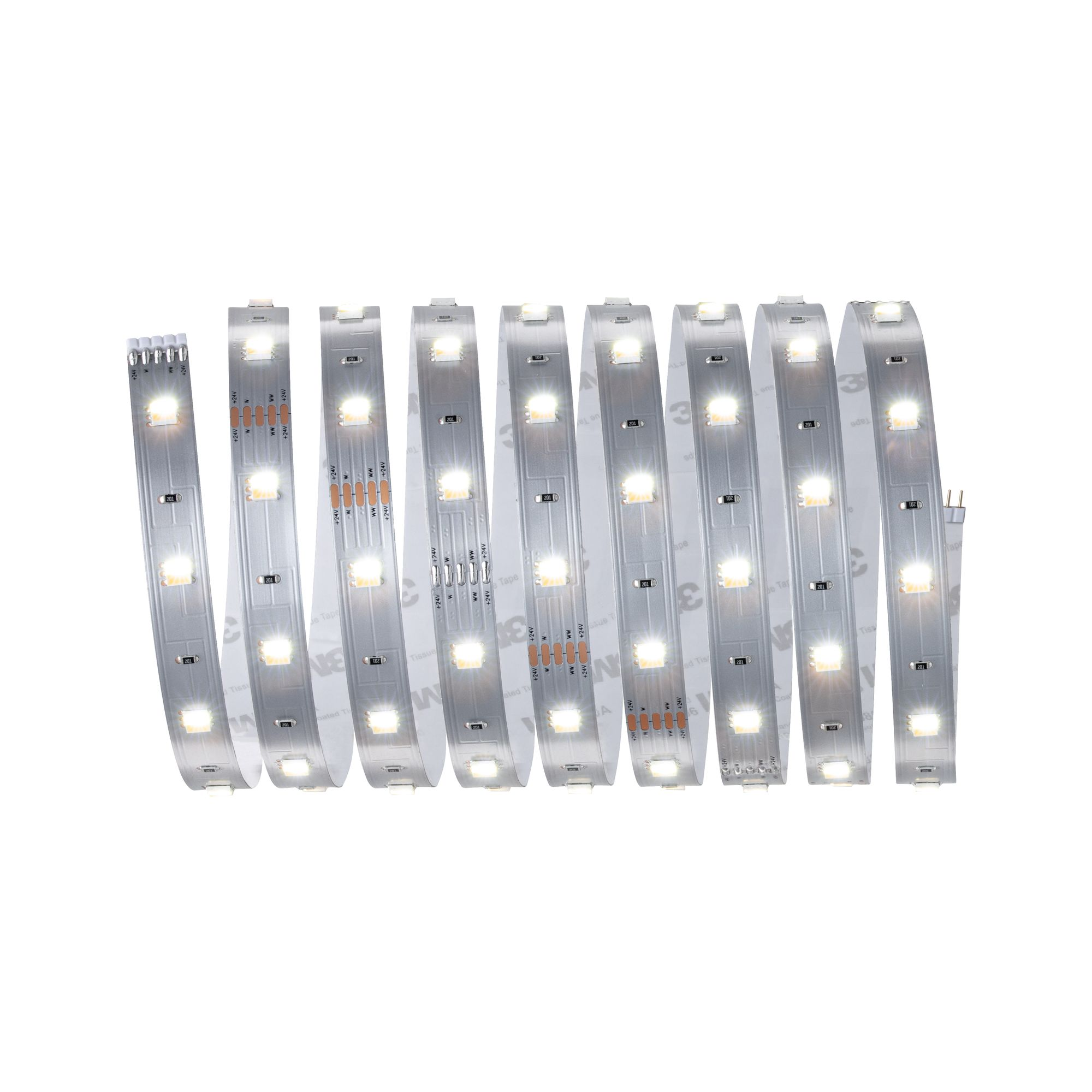 LED-Strip 'MaxLED 250 Tuneable White' 2,5 m 9 W unbeschichtet silber + product picture