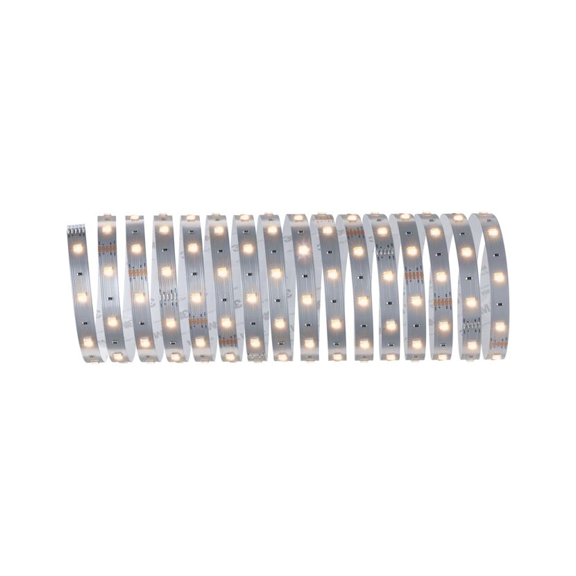 LED-Strip 'MaxLED 250 Tuneable White' 5 m 17,5 W unbeschichtet silber
