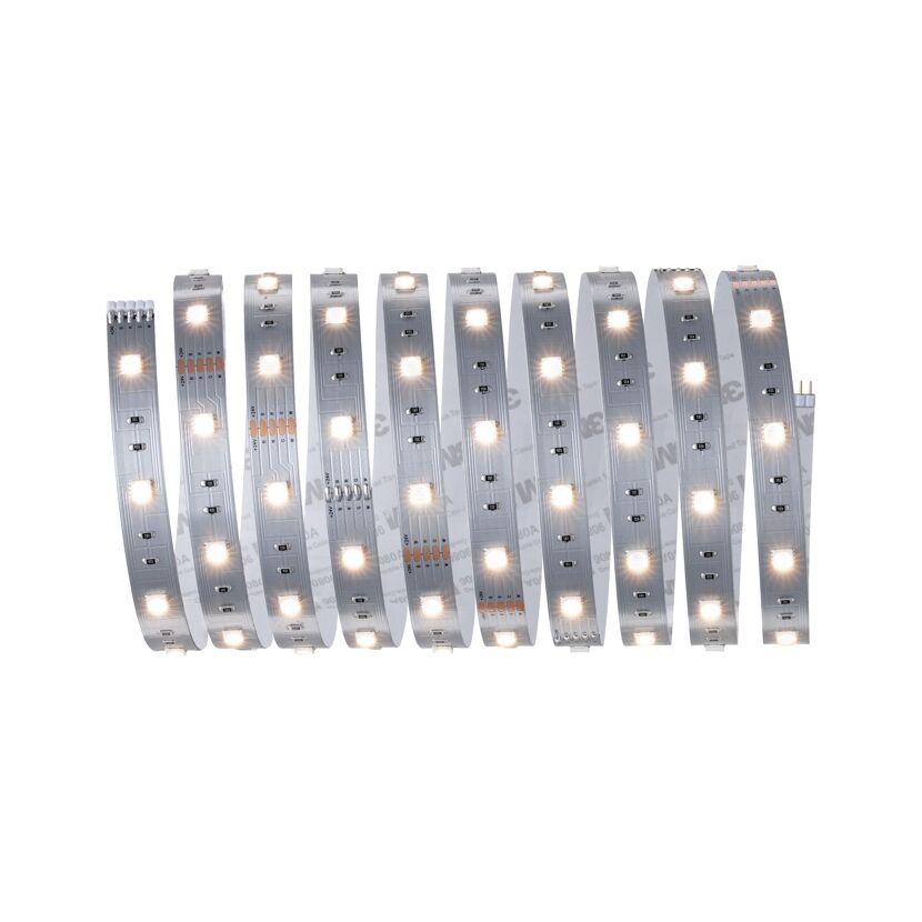 Aufgerolltes LED-Band mit Kontakten