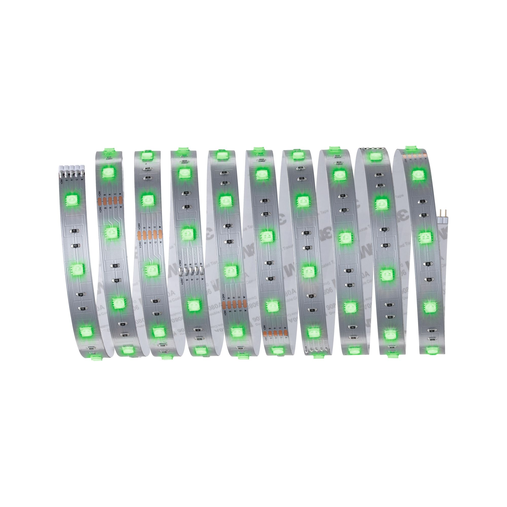 LED-Strip 'MaxLED 250 RGBW Basisset' 3 m 20 W unbeschichtet silber