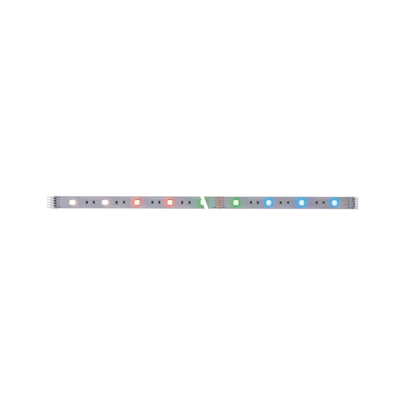 LED-Strip 'MaxLED 250 RGBW' 1 m 7 W unbeschichtet silber