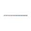 LED-Strip 'MaxLED 250 RGBW' 1 m 7 W unbeschichtet silber
