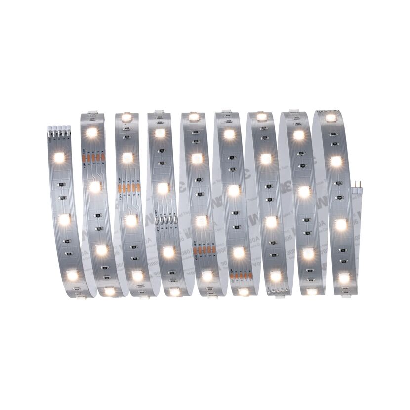 LED-Strip 'MaxLED 250 RGBW' 2,5 m 17 W unbeschichtet silber