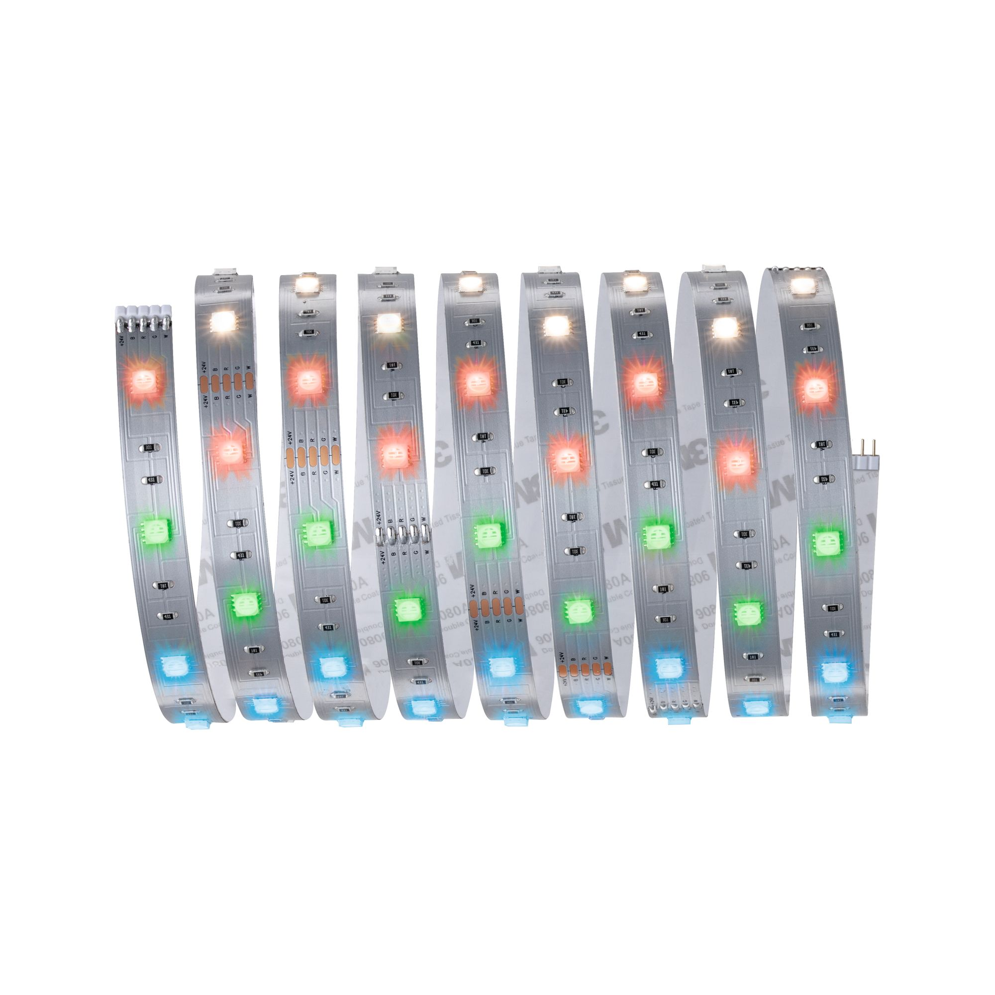 LED-Strip 'MaxLED 250 RGBW' 2,5 m 17 W unbeschichtet silber + product picture