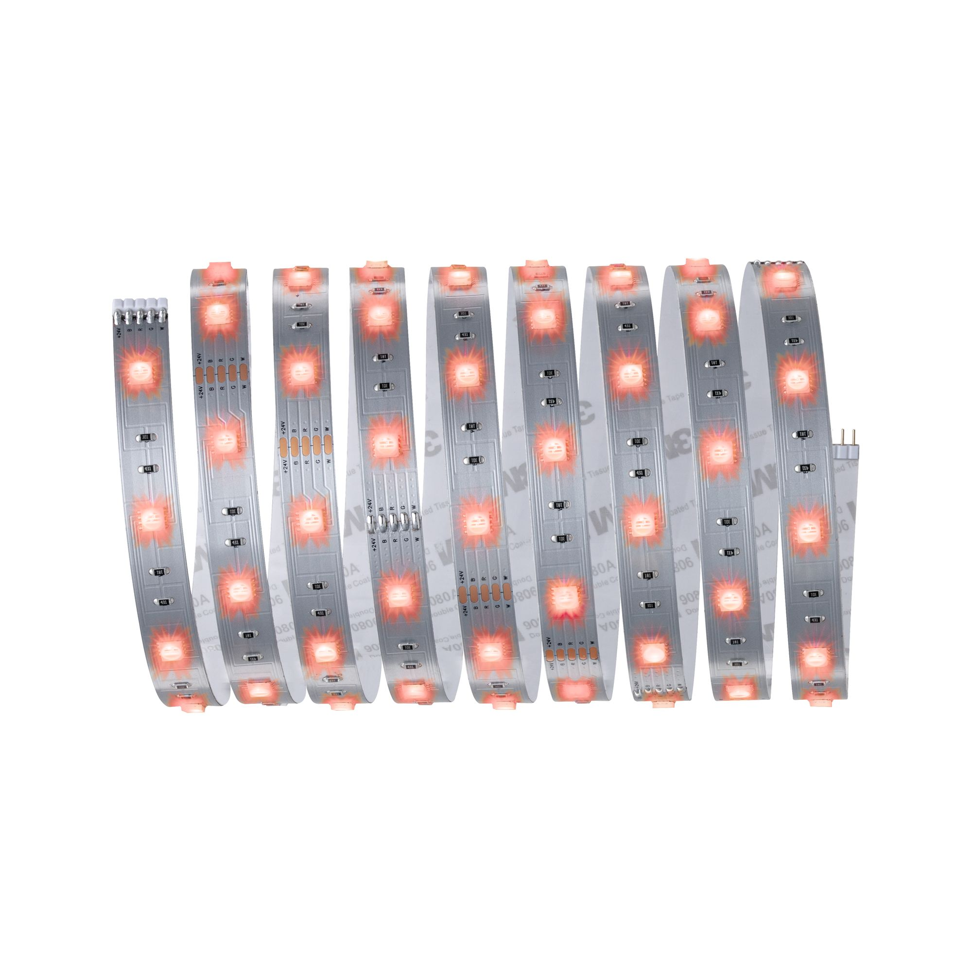 LED-Strip 'MaxLED 250 RGBW' 2,5 m 17 W unbeschichtet silber + product picture