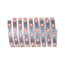 LED-Strip 'MaxLED 250 RGBW' 2,5 m 17 W unbeschichtet silber