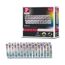 LED-Strip 'MaxLED 250 RGBW' 5 m 31,5 W unbeschichtet silber