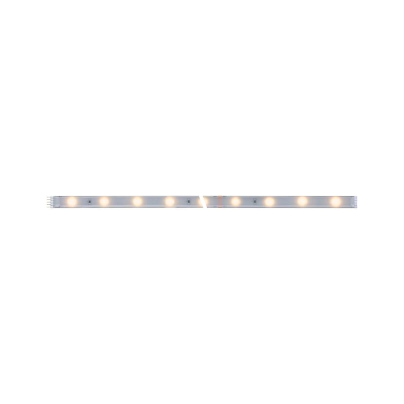 LED-Strip 'MaxLED 250 Warmweiß' 1 m 4 W beschichtet silber