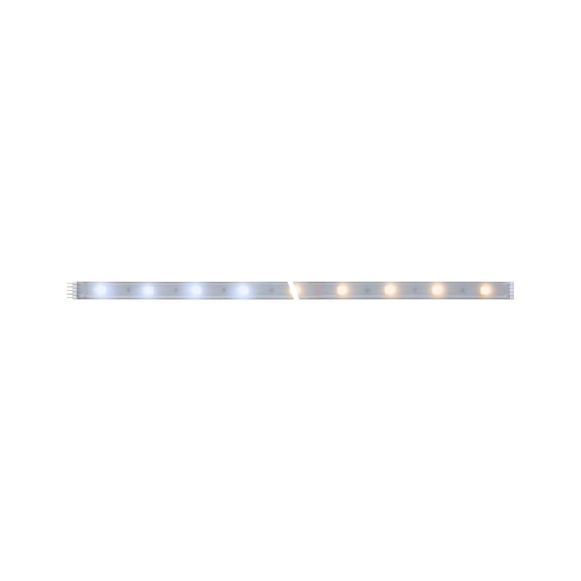 LED-Strip 'MaxLED 250 Tuneable White' 1 m 4 W beschichtet silber