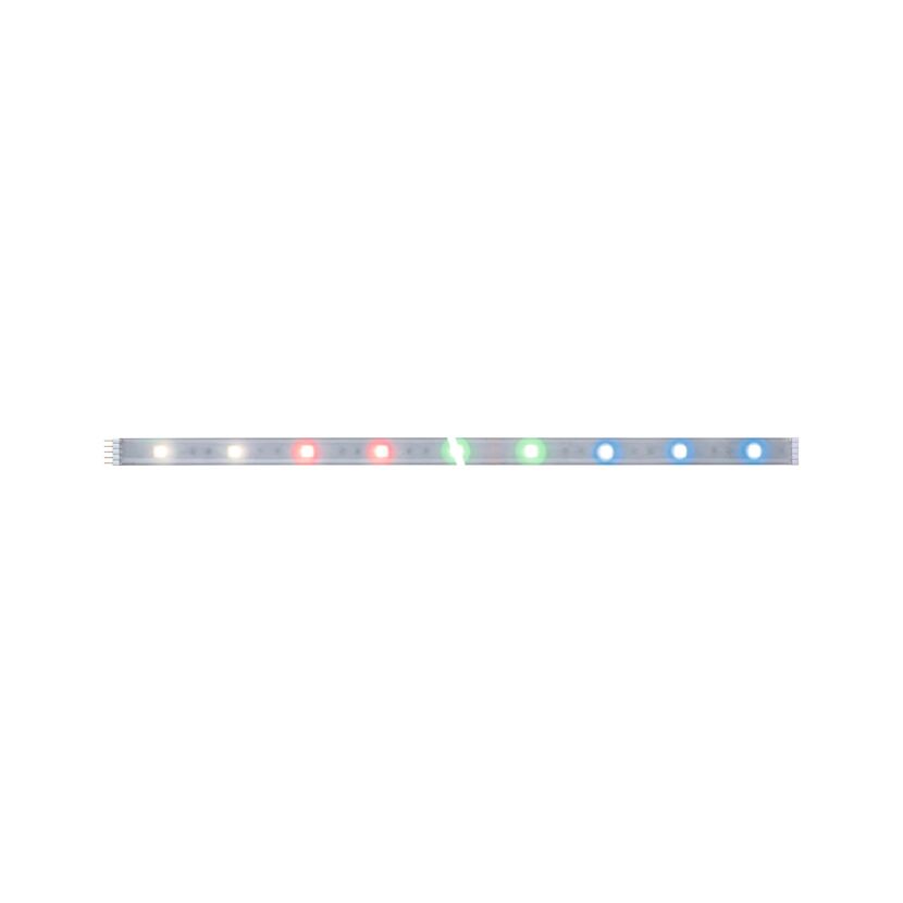 LED-Strip 'MaxLED 250 RGBW' 1 m, 7 W beschichtet silber
