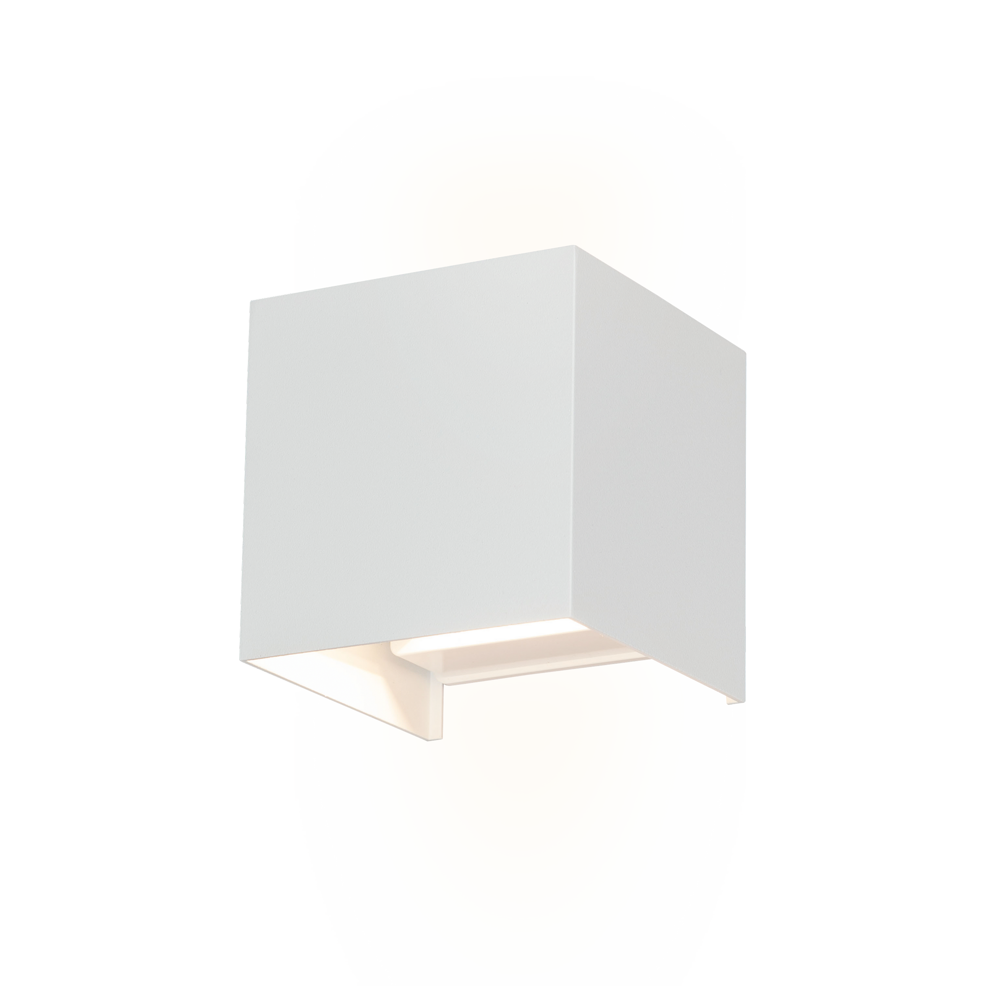 LED-Außenwandleuchte 'Pula' weiß 10 x 10 x 10 cm + product picture